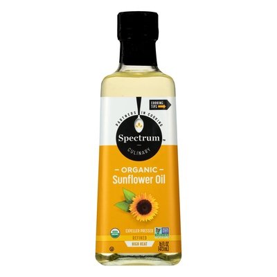 Spectrum Naturals Organic Sunflower Oil 12/16 OZ [UNFI #932525] [ebt]