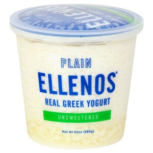 Ellenos Yogurt Greek Plain Unsweetened 6/24 OZ [UNFI #2597631] [ebt]
