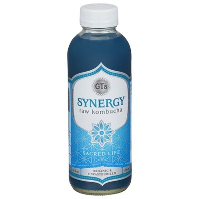 Gts Raw Kombucha Sacred Life 12/16 OZ [UNFI #2530046] [ebt] T