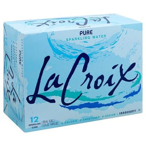 Lacrx Sprklng Wtr Can Natural 2/12/12 OZ [UNFI #231175] [ebt] T