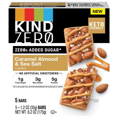 Kind Bar Caramel Almond & Sea Salt 6/5/1.2 oz [UNFI #3018413 ] [ebt]