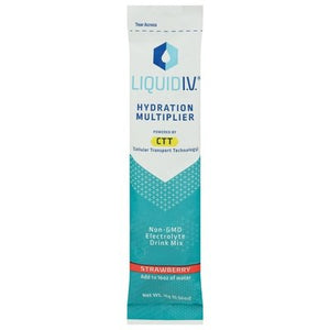 Liquid I V  Electrolyte Drink Mix Strawberry 8/.56 OZ [UNFI #2696276] [ebt]