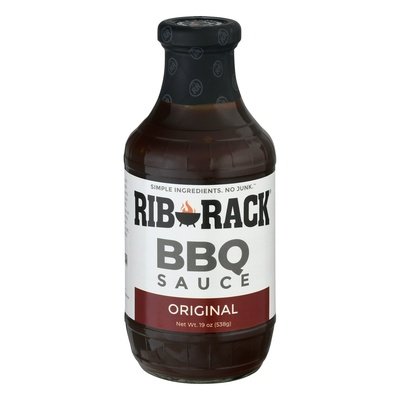 Rib Rack Bbq Sauce Original 6/19 OZ [UNFI #1732262] [ebt]