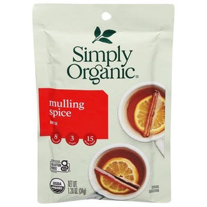Simply Organic Mix Mulling Spice 8/1.2 OZ [UNFI #822999] [ebt]