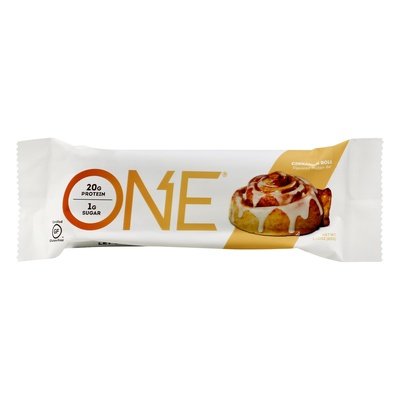 One Flavored Protein Bar Cinnamon Roll 12/60 GRM [UNFI #2173623] [ebt]