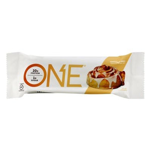 One Flavored Protein Bar Cinnamon Roll 12/60 GRM [UNFI #2173623] [ebt]
