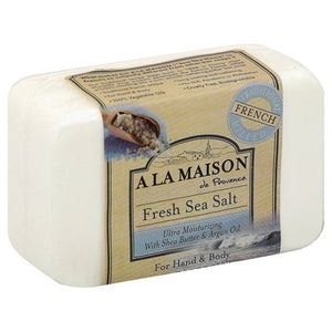 A La Maison Soap Fresh Sea Salt For Hand & Body 1/8.8 OZ [UNFI #1419670] T