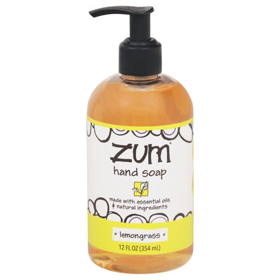 Zum Hand Soap Lemongrass 6/12 oz [UNFI-CARLISLE #3194917] T