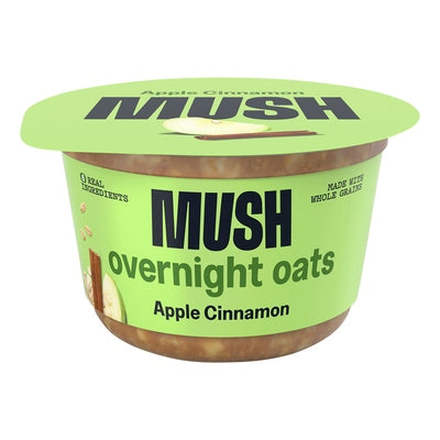 Mush Overnight Oats Apple Cinnamon 8/5 OZ [UNFI #2590628] [ebt]