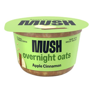 Mush Overnight Oats Apple Cinnamon 8/5 OZ [UNFI #2590628] [ebt]