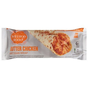 Saffron Road Artisan Wrap Butter Chicken 12/5 OZ [UNFI #2760445] [ebt]