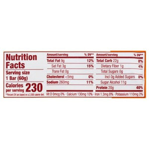 Think High Protein Bar Chocolate Dipped Creamy Peanut Butter 10/2.1 OZ [UNFI #134155] [ebt]