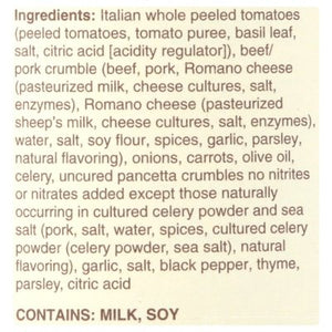 Raos Bolognese Sauce Homestyle 12/24 OZ [UNFI #2299238] [ebt]
