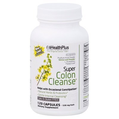 Health Plus Super Colon Cleanse 530 Mg Capsules 1/120 CAP [UNFI #485250] T