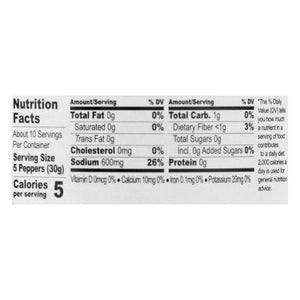 Delallo Pepperoncini Mild 6/25.5 OZ [UNFI #539403] [ebt]