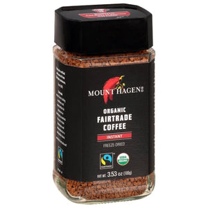 Mount Hagen Coffee Organic Fairtrade Instant Freeze-Dried 6/3.53 OZ [UNFI #2220556] [ebt]