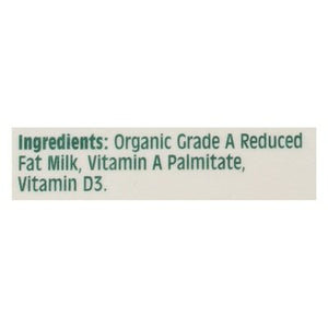 Organic Valley Milk Reduced Fat 2% Milk Fat 6/64 OZ [UNFI #904672] [ebt] T