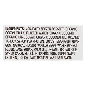 So Delicious Frozen Dessert Non-Dairy Coconutmilk Vanilla Bean Sandwiches 6/8/2.3 OZ [UNFI #2561769] [ebt]