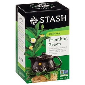 Stash Tea Green Tea Premium Green Tea Bags 6/20 BAG [UNFI #552596] [ebt]