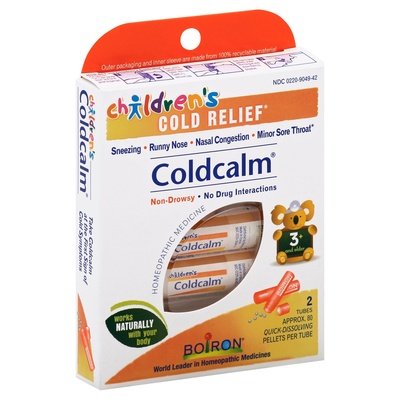 Boiron Coldcalm Quick-Dissolving Pellets 1/2 DOSE [UNFI #655522] T