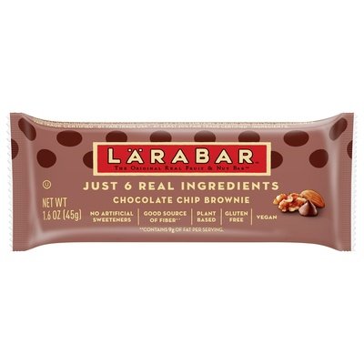 Larabar Fruit & Nut Bar Chocolate Chip Brownie 16/1.6 OZ [UNFI #409359] [ebt]