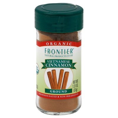 Frontier Nat Prod Co-Op Cinnamon Vietnamese Ground 1/1.31 OZ [UNFI #1243310] [ebt]