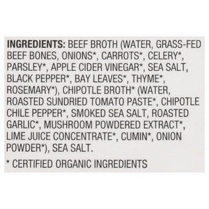 Kettle & Fire Bone Broth Chipotle Beef 6/16.9 OZ [UNFI #2405942] [ebt]