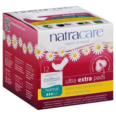 Natracare Pads Ultra Extra Normal 1/12 CT [UNFI #1600071] T