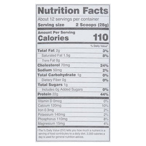 Simply Teras Whey Protein Pure Plain Unsweetened 1/12 OZ [UNFI #1253624] T