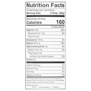 Tessemaes Dressing Organic Avocado Ranch 6/10 OZ [UNFI #2163053] [ebt]