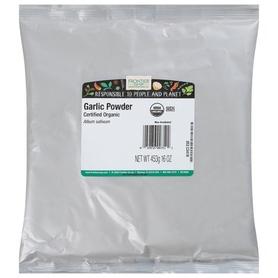 Frontier Nat Prod Co-Op Garlic Powder 1LB [UNFI #298356] [ebt]