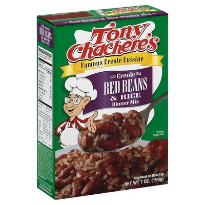Tony Chacheres Dinner Mix Creole Red Beans & Rice 12/7 OZ [UNFI #354852] [ebt]