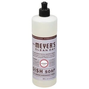 Mrs Meyers Clean Day Dish Soap Lavender Scent 6/16 OZ [UNFI #765180] T