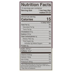 Teeccino Herbal Tea Vanilla Nut Bags 6/10 BAG [UNFI #447698] [ebt]