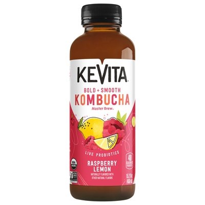 Kevita Kombucha Raspberry Lemon Master Brew 6/15.2 OZ [UNFI #2266310] [ebt] T