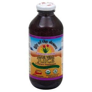 Lily Of The Desert Aloe Vera Juice Whole Leaf (Filtered) 1/16 OZ [UNFI #536219] T