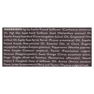 Soothing Touch Bath Body & Massage Oil Peppermint Rosemary 1/8 OZ [UNFI #516922] T