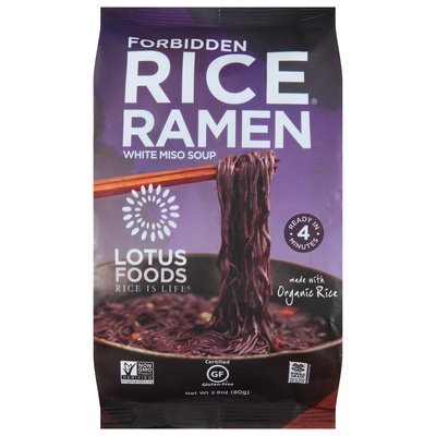 Lotus Foods White Miso Soup Forbidden 10/2.8 OZ [UNFI #1281526] [ebt]