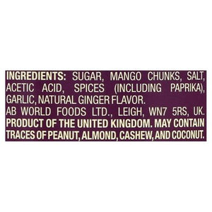 Patak Chutney Sweet Mango Mild 6/12 OZ [UNFI #499053] [ebt]