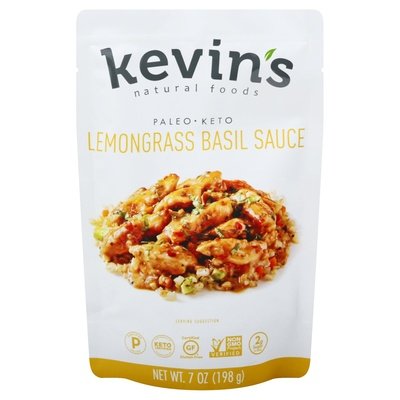 Kevins Natural Foods Sauce Lemongrass Basil 12/7 OZ [UNFI #2575819] [ebt]