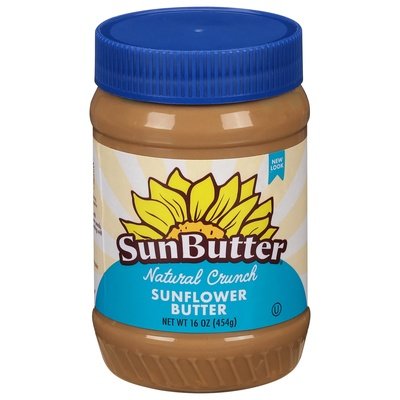 Sunbutter Sunflower Butter Natural Crunch 6/16 OZ [UNFI #441907] [ebt]