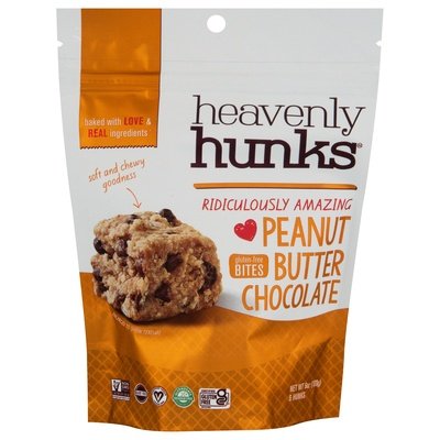 Heavenly Hunks Cookies Gluten-Free Peanut Butter Chocolate 6/6 OZ [UNFI #2151793] [ebt]