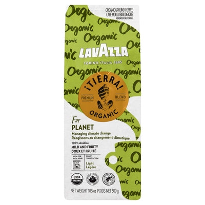 Lavazza Coffee Organic Ground Light Roast Og2 6/10.5 oz [UNFI #2740579 ] [ebt]