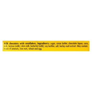 Ritter Milk Chocolate With Cornflakes 10/3.5 OZ [UNFI #515353] [ebt] T