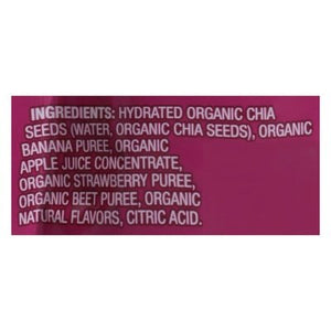 Mamma Chia Vitality Snack Organic Strawberry Banana 16/3.5 OZ [UNFI #1231091] [ebt]