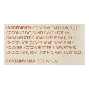 Muddy Bites Waffle Cone Snacks Milk Chocolate 12/2.33 OZ [UNFI #2887958] [ebt]