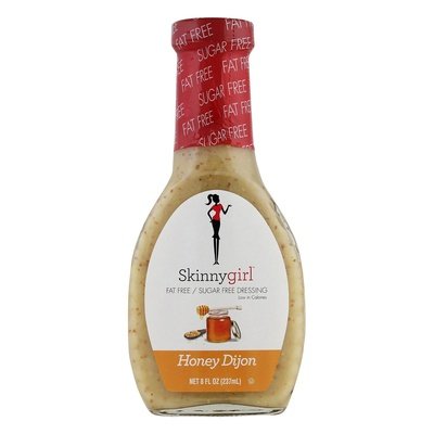Skinny Girl Honey Dijon Fat Free/Sugar Free Salad Dressing 12/8 OZ [UNFI #2526960] [ebt]