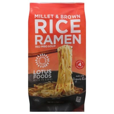 Lotus Foods Red Miso Soup Millet & Brown 10/2.8 OZ [UNFI #1281542] [ebt]