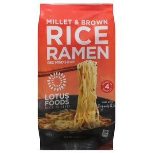 Lotus Foods Red Miso Soup Millet & Brown 10/2.8 OZ [UNFI #1281542] [ebt]