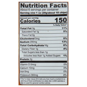 The Good Crisp Company Potato Chips Outback Bbq Crinkle Cut 12/5.5 OZ [UNFI #3009446] [ebt]